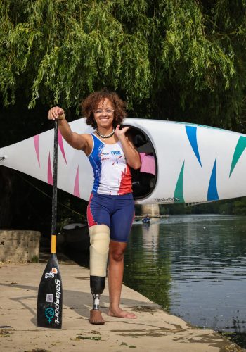 Sport
« coups de cœur » JO
Champigny-sur-Marne (94), le 23 mai 2022
Portrait de la kayakiste handisport Nélia Barbosa 
Photo LP / Fred Dugit