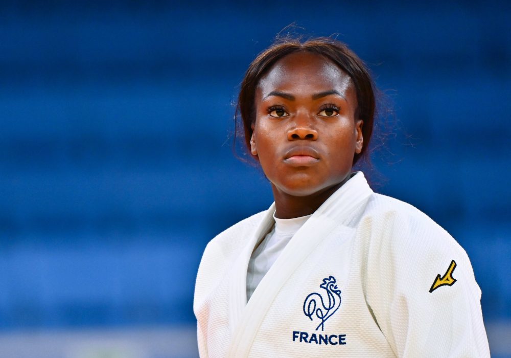 Clarisse AGBEGNENOU of France  during the Day four of Judo at Nippon Budokan on July 27, 2021 in Tokyo, Japan. (Photo by Anthony Dibon/Icon Sport)
